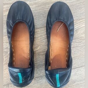 Tieks by Gavrieli Black Leather Ballet Flats size 8